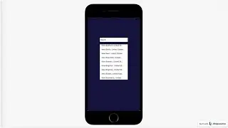 How to implement the auto-complete feature with Backendless API