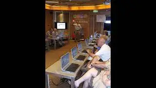 Digital Workshop on the Holland America Eurodam Cruise Ship