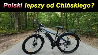 Motus City Black 250W - Polski rower elektryczny z Chin - Test / Recenzja - LowcyChin.pl