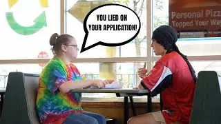 Terrible Subway Job Interview Prank