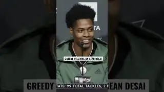 EAGLES GREEDY WILLIAMS ON SEAN DESAI DEFENSE 