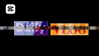 Create Split Screen Text Effect for YouTube Intros | CapCut PC Tutorial