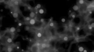 Free HD Background - Black & White Abstract Particle Loop