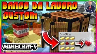 COME FARE UNA CRAFTING TABLE (O BANCO DA LAVORO) AVANZATA SU MINECRAFT (PS4 SWITCH XBOX PE)