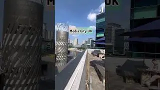 Salford Quays Skyline Summer 2024 #travel #manchester #uk  #shorts