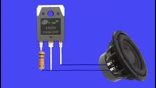 How to make Powerful Ultra Heavy Bass Amplifier With IGBT Mosfet, No IC, DIY Amplifier IGBT