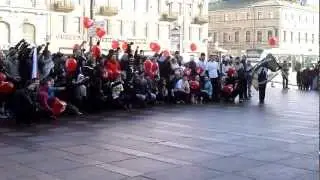 Русская пробежка - сбор у гостинного
