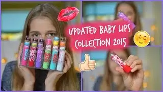Updated Baby Lips Collection 2015! | EvieEllen