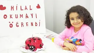 hilale karne sürprizi yaptık.kids holiday suprise.