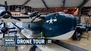 National Naval Aviation Museum Drone Tour 4k