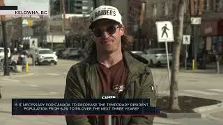 Is it necessary for Canada to decrease the temporary resident population over the next 3 years?