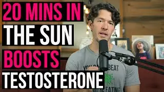 20 mins in the Sun ☀️ Raises Testosterone, Increases Romantic Passion, Study Finds