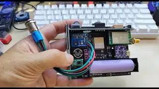 LAN Environment Monitor with PoE, #ESP32 S3, Display, GPS, LoRa, Radar and many Sensors by #Hayri