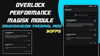 Magisk Module FPS Experience & Snapdragon 845 Thermal Mod - RC Modz
