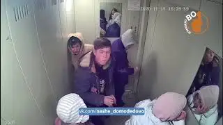 Надругались над камерами в лифте на Подольском проезде, д 6/1