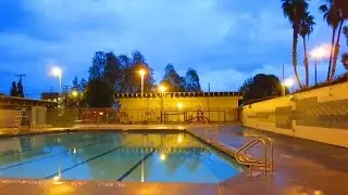 Гетто в США | Обычный парк в бедном районе Лос-Анджелеса