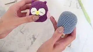 Вязание АМИГУРУМИ совы II часть