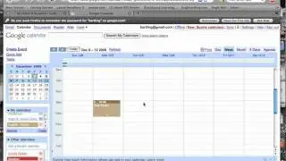 Google Calendar Instructions