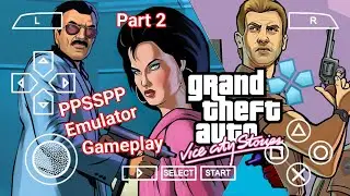 Grand Theft Auto Vice City Stories PPSSPP [6.0.FPS] PSP Emulator Gameplay Part 2 