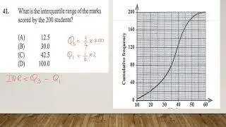 CXC Maths Past Papers 2019 Paper 1 q31 q60