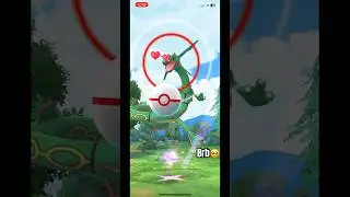 HOW TO CATCH A LEGENDARY IN POKÉMON😭RAYQUAZA #pokemongo #pokemon #rayquaza #shorts