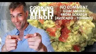 5 minute guacamole from scratch - 5 ingredients! (Mexico)