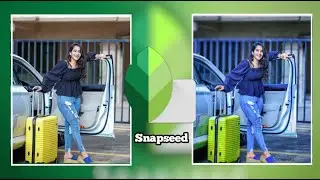 deepthi sunaina new photo editing snapseed application #designerSrinath