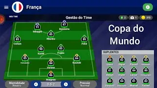 Simulando a copa do mundo com a França! ( world futebol champs)