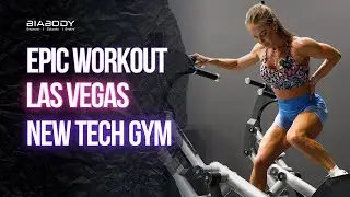 Olympia weekend workout at New Tech Gym Las Vegas | Glutes, shoulders & donuts 🍩