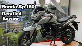 Honda Sp 160 New Model Detailed Review | Price | Mileage & New Features | Honda New 160cc bike