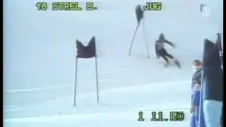 Boris Strel wins giantslalom (Cortina 1981)
