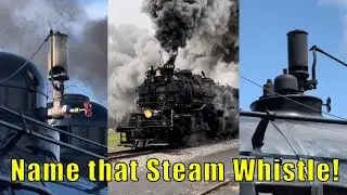 Can YOU name these STEAM WHISTLES?