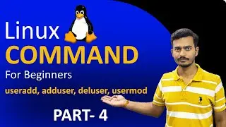 Linux Command for Beginners - Part - 4 | useradd | adduser | deluser | usermod in Hindi by Devendra