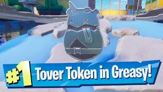 Find Tover Tokens in Greasy Grove Location - Fortnite