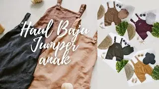 #89 SHOPEE HAUL BAJU OVERALL ANAK | JUMPER ANAK BAYI