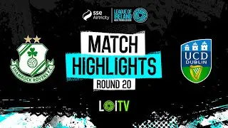 SSE Airtricity Men's Premier Division Round 20 | Shamrock Rovers 4-0 UCD  | Highlights