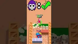brawlers flee from bear #brawlstars #бравлстарс #shorts #бравл
