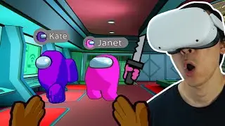 I played Among Us but on VR!