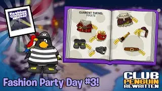 Fashion Party Walkthrough Day #3 + NEW Reward Background!