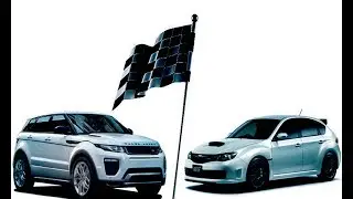 Subaru Cosworth Impreza VS Range Rover Evoque NFSMW 2012