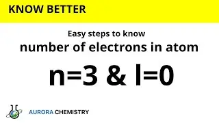How many electrons are present in a atom having quantum numbers n=3, l=1?