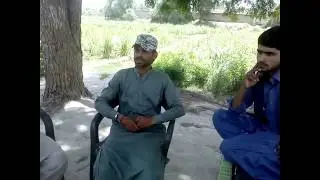 Sindhi vlog - Azad Ali Leghari singing a Sindhi song in village Leghari Bijrani