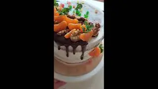 Морковный торт на Ясной поляне. Омск.