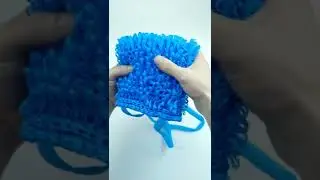 Массажная длинная мочалка для душа и бани "Камелия"