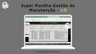 Planilha Gestão da Manutenção + Ordens de Serviços Versão 1.0