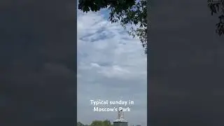 Ordinary sunday in Moscow. Calm