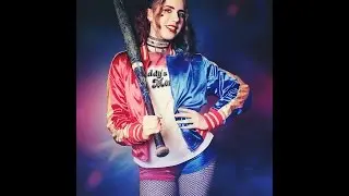 Halloween shooting making of I Harley Quinn