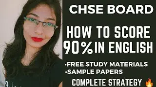 how to score 90+ in CHSE English 2024 | Chse board odisha | +2 2nd year English|