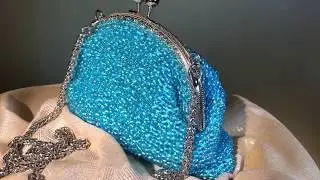 Сумочка для принцессы. Сумочка из бисера своими руками.