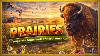 Prairies Explained | Temperate Grasslands of North America | Geography Lesson